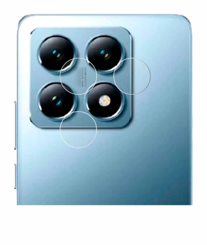 Image de l'appareil Xiaomi 14T (Caméra UNIQUEMENT) avec une grande variété de protections d'écran.