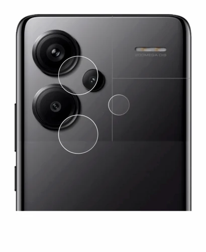 Image de l'appareil Xiaomi Redmi Note 13 Pro+ 5G (Caméra UNIQUEMENT) avec une grande variété de protections d'écran.