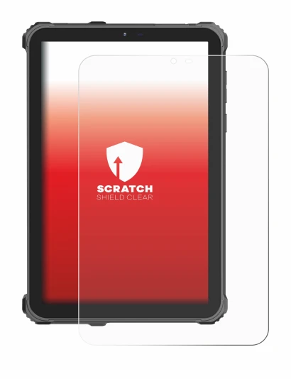 Image de l'appareil Oukitel RT3 Pro avec une grande variété de protections d'écran.