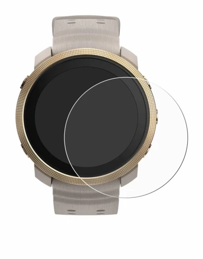 Image de l'appareil Polar Vantage M3 avec une grande variété de protections d'écran.