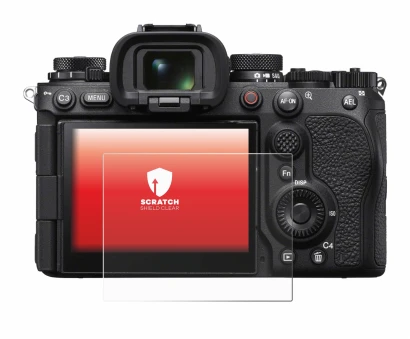 Image de l'appareil Sony Alpha 1 II (ILCE1M2B) avec une grande variété de protections d'écran.