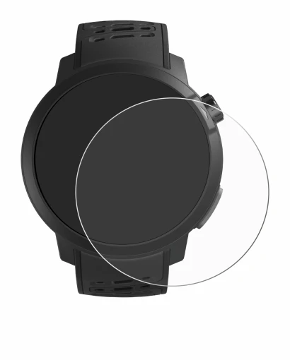 Image de l'appareil Coros Pace Pro avec une grande variété de protections d'écran.