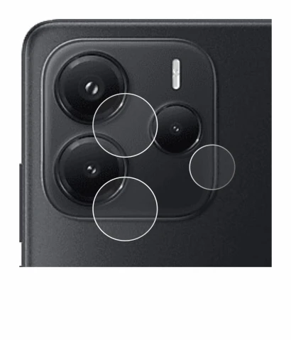 Image de l'appareil Xiaomi Redmi Note 14 (Caméra UNIQUEMENT) avec une grande variété de protections d'écran.