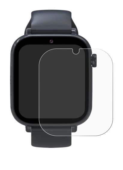 Image de l'appareil Forever Kids Smartwatch avec une grande variété de protections d'écran.