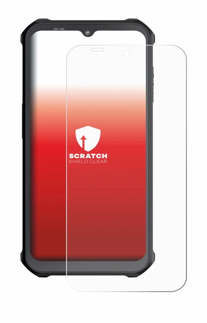 Image de l'appareil Sonim XP400 avec une grande variété de protections d'écran.
