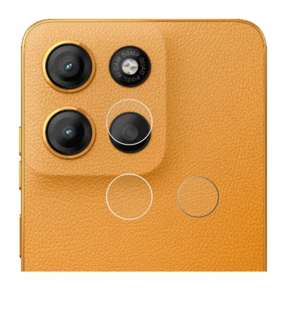 Image de l'appareil Motorola Moto G15 (Caméra UNIQUEMENT) avec une grande variété de protections d'écran.