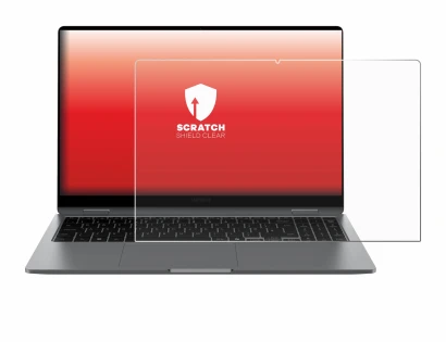 Image de l'appareil Samsung Galaxy Book5 360 15.6" avec une grande variété de protections d'écran.