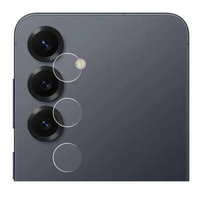 Image de l'appareil Samsung Galaxy S25 (Caméra UNIQUEMENT) avec une grande variété de protections d'écran.