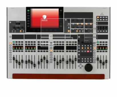 Image de l'appareil Behringer Wing (Ensemble composé de 11 feuilles) avec une grande variété de protections d'écran.