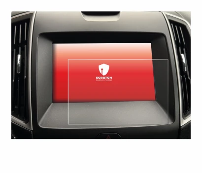 Image de l'appareil Ford Galaxy Infotainment Sync 3 (2019) avec une grande variété de protections d'écran.