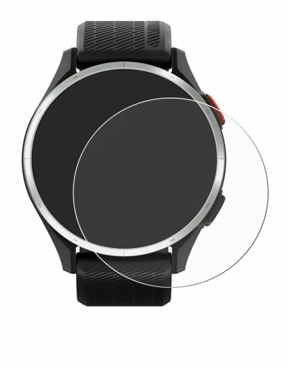 Image de l'appareil Garmin Approach S44 avec une grande variété de protections d'écran.