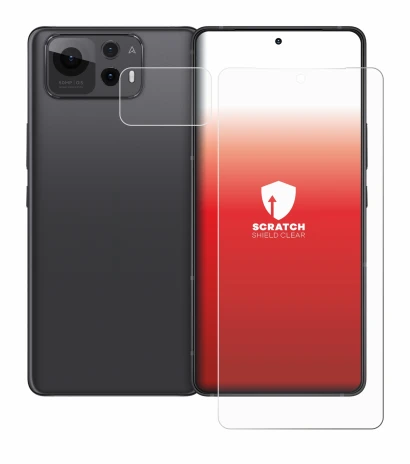 Image de l'appareil ASUS ZenFone 12 Ultra (Avant+Caméra) avec une grande variété de protections d'écran.