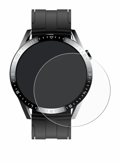 Image de l'appareil Tracer Smartwatch SM9 avec une grande variété de protections d'écran.