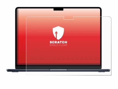 Image de l'appareil Apple MacBook Air 13" M4 2025 avec une grande variété de protections d'écran.