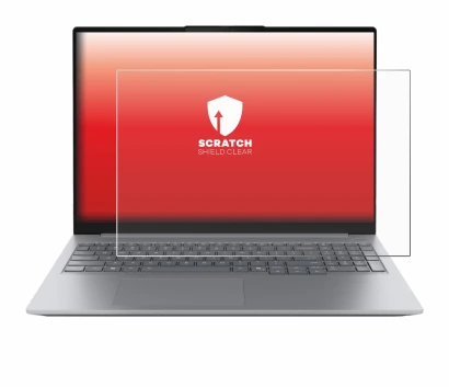 Image de l'appareil Lenovo ThinkBook 16 Gen 8 avec une grande variété de protections d'écran.