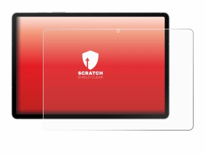 Image de l'appareil Samsung Galaxy Tab S10 FE WiFi avec une grande variété de protections d'écran.