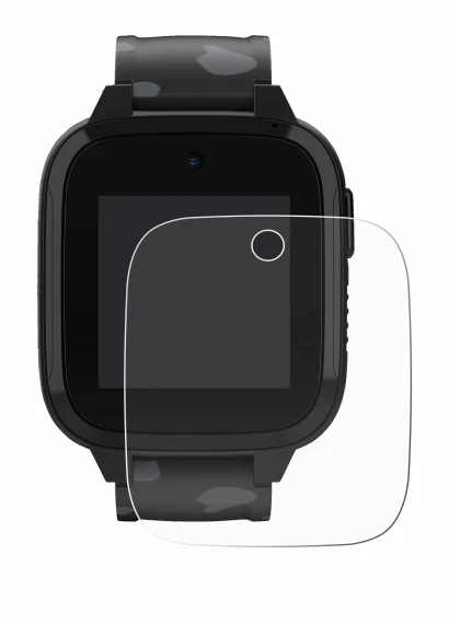 Image de l'appareil Xplora XGO3 (2e Gen.) avec une grande variété de protections d'écran.