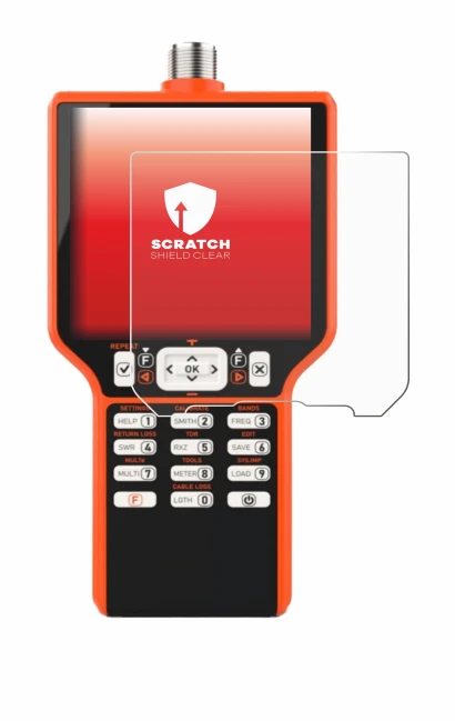 Image de l'appareil RigExpert MATCH avec une grande variété de protections d'écran.