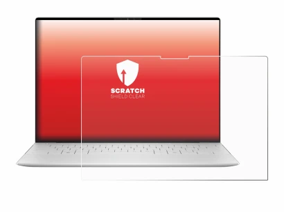 Image de l'appareil Dell XPS 13 9350 2024 avec une grande variété de protections d'écran.