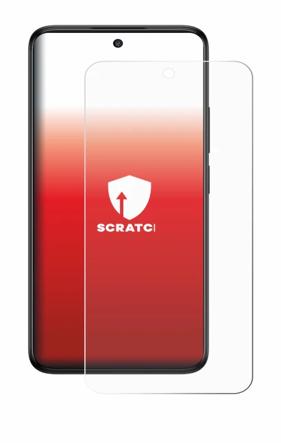 Image de l'appareil TCL 60 5G avec une grande variété de protections d'écran.