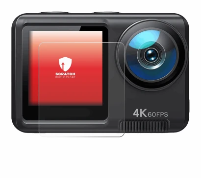 Image de l'appareil Wolfang GA420 avec une grande variété de protections d'écran.