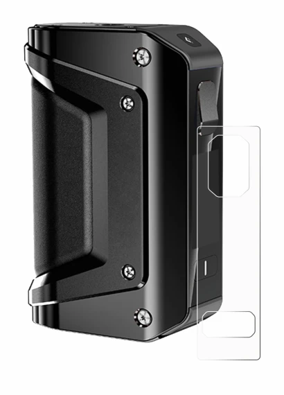 Image de l'appareil GeekVape Aegis Legend 3 avec une grande variété de protections d'écran.