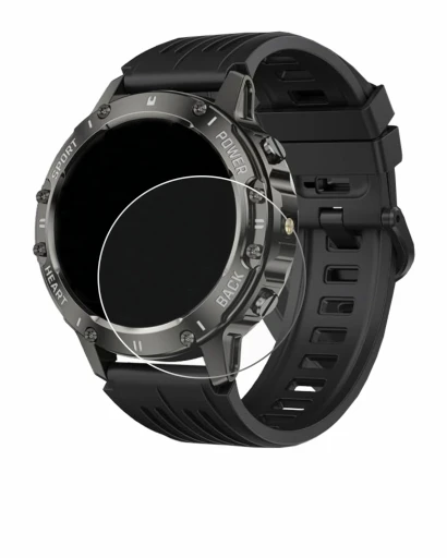 Image de l'appareil TIMU S81 1.39" avec une grande variété de protections d'écran.