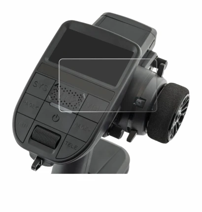 Image de l'appareil Radiomaster MT12 avec une grande variété de protections d'écran.