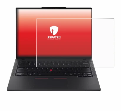 Image de l'appareil Lenovo ThinkPad T14 Gen 6 avec une grande variété de protections d'écran.