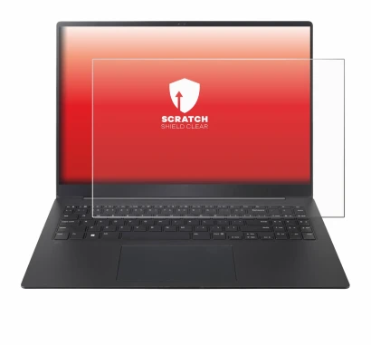 Image de l'appareil LG gram Pro 16 2025 avec une grande variété de protections d'écran.