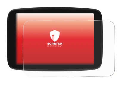 Image de l'appareil TomTom Go Navigator 7 (2ème génération) avec une grande variété de protections d'écran.