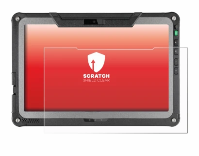 Image de l'appareil Getac F110 G7 avec une grande variété de protections d'écran.