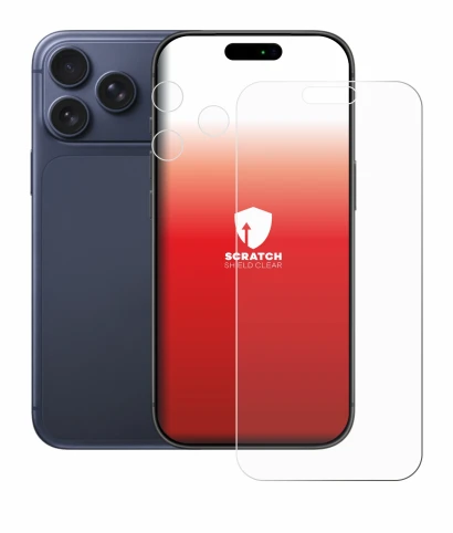 Image de l'appareil Apple iPhone 17 Pro Max (Avant+Caméra) avec une grande variété de protections d'écran.