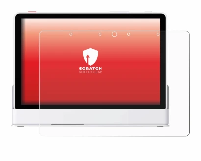 Image de l'appareil eufy Smart Display E10 avec une grande variété de protections d'écran.