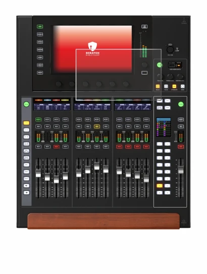 Image de l'appareil Behringer Wing Compact avec une grande variété de protections d'écran.