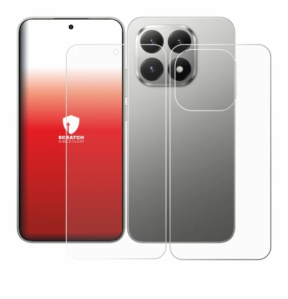 Image de l'appareil Xiaomi 15T (Avant+Arrière) avec une grande variété de protections d'écran.