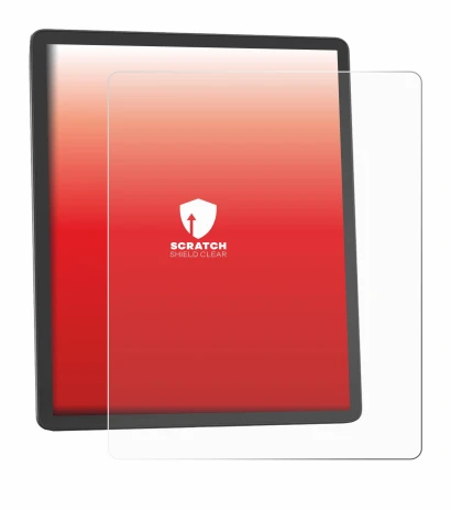 Image de l'appareil Amazon Kindle Scribe 2025 avec une grande variété de protections d'écran.