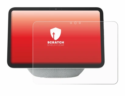 Image de l'appareil Amazon Echo Show 11 2025 avec une grande variété de protections d'écran.