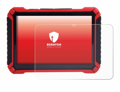 Image de l'appareil Launch X-431 Pad IX avec une grande variété de protections d'écran.