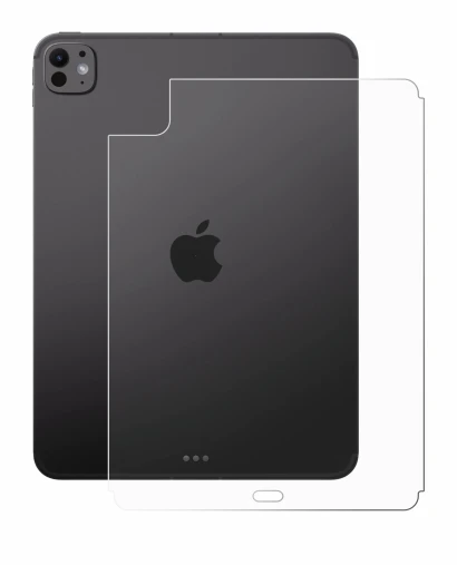 Image de l'appareil Apple iPad Pro 11" 2025 (Arrière) avec une grande variété de protections d'écran.