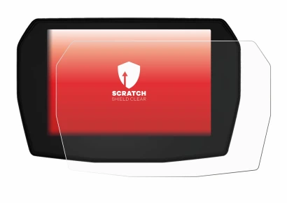 Image de l'appareil Ducati Streetfighter V2 2025 avec une grande variété de protections d'écran.