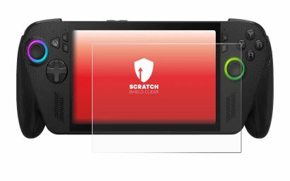 Image de l'appareil ASUS ROG Xbox Ally X avec une grande variété de protections d'écran.