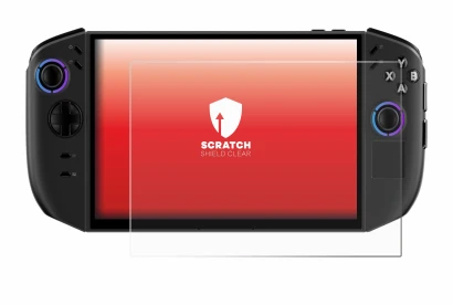 Image de l'appareil Lenovo Legion Go Gen 2 avec une grande variété de protections d'écran.