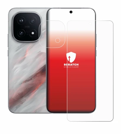 Image de l'appareil Vivo iQOO 15 (Avant+Caméra) avec une grande variété de protections d'écran.