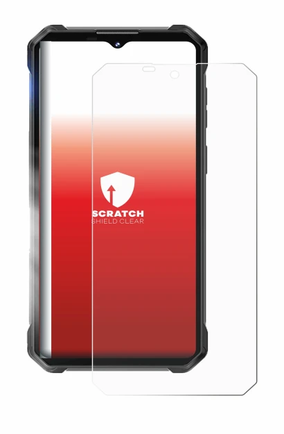 Image de l'appareil Oukitel WP53 Pro avec une grande variété de protections d'écran.