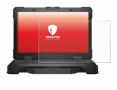 Image de l'appareil Dell Pro Rugged 14 Laptop avec une grande variété de protections d'écran.