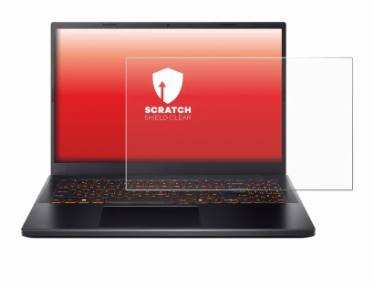 Image de l'appareil Acer Nitro V 15 avec une grande variété de protections d'écran.