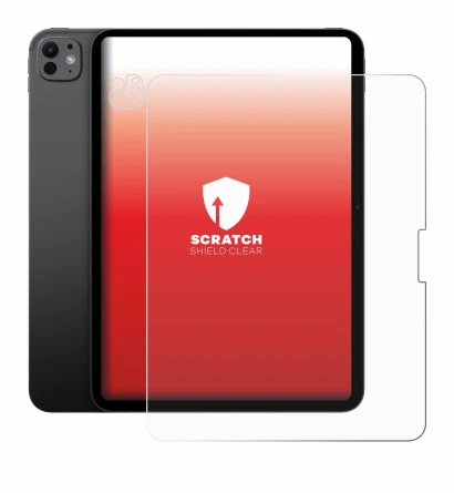 Image de l'appareil Apple iPad Pro 13" 2025 (Avant+Caméra) avec une grande variété de protections d'écran.