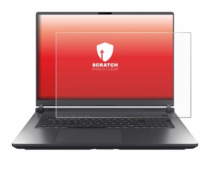 Image de l'appareil ASUS ROG Strix G18 G815 2025 avec une grande variété de protections d'écran.