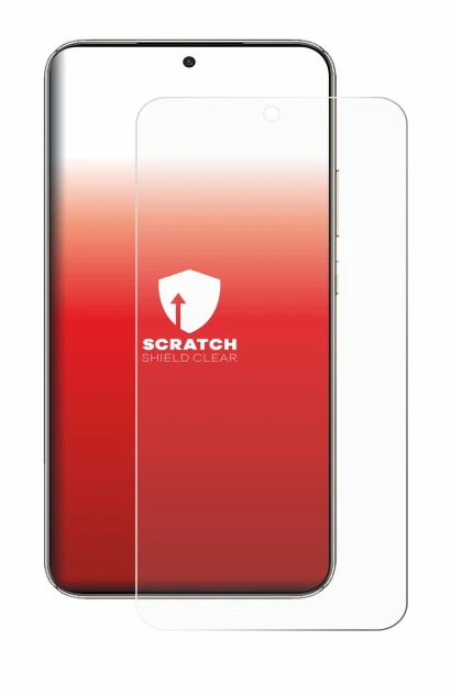 Image de l'appareil Honor X70 avec une grande variété de protections d'écran.